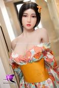158cm Japanese Anime love doll Oral Vagina Anal Silicone Sex Doll for Man Real Life Tpe Dolls produced by automaticwoman